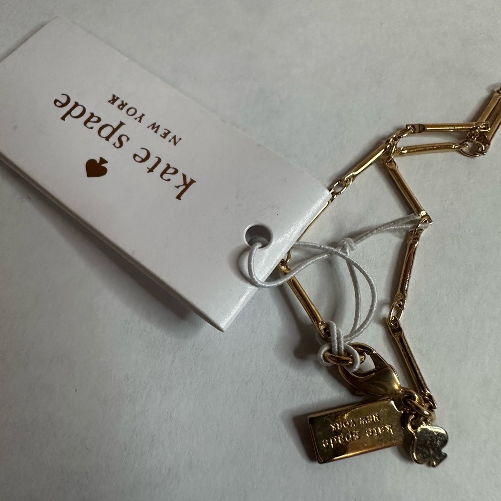 NWT - Kate Spade Twinkle Lights Long Station Necklace -Gift Ready - Picture 5 of 7